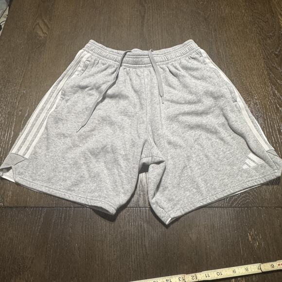 Adidas Tiro 23 League Training Sweat Shorts IA2073 Gray Large Soccer - Picture 1 of 4